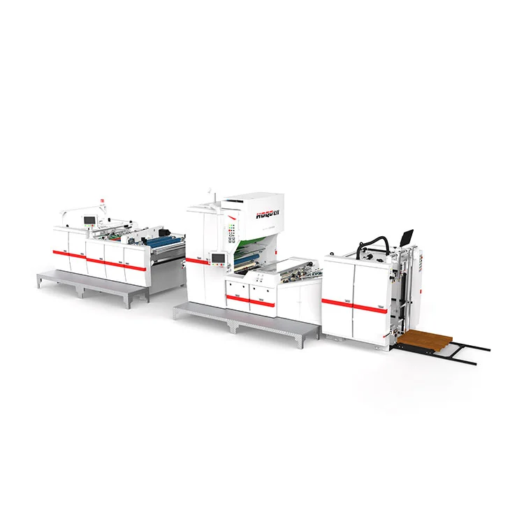 Awtomatikong Chain Knife Powder-Removal Laminating Machine